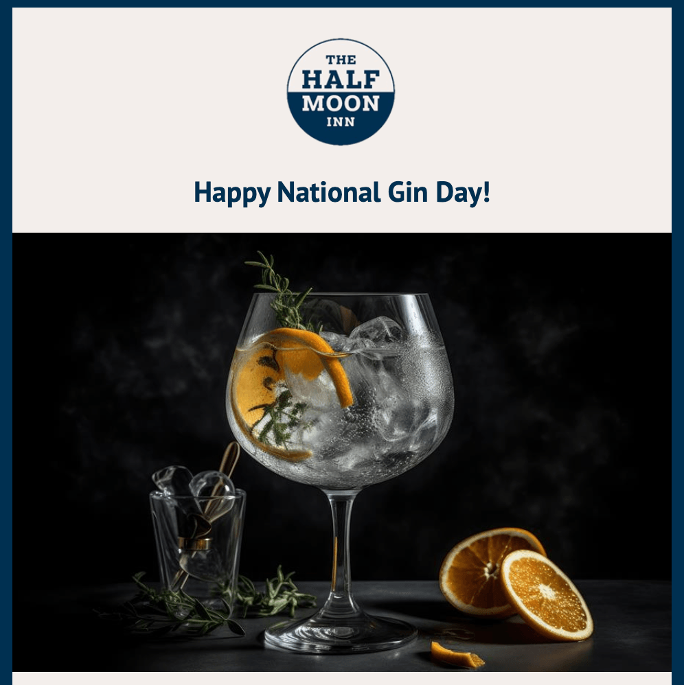 Email Marketing: The Half Moon Inn